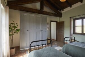 bedroom bed Piemonte house