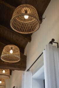 Piedmont Italy house hallway lamps