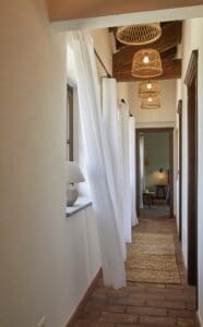 Piedmont Italy house hallway bedroom