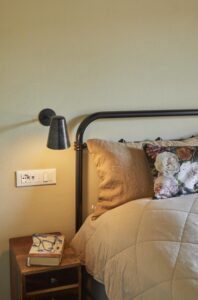 bedroom bed pillows Au Maison