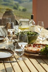 Piedmont Italy house dining table