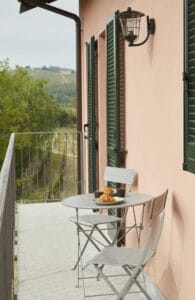 Piedmont Italy house balcony