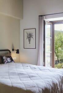 bedroom bed pillows Au Maison