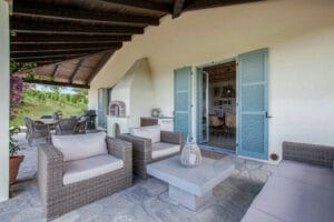 Piedmont Italy holiday home terrace