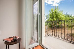 Piedmont Italy vacation home balcony