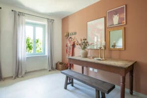 Italy Piedmont vacation home bedroom decoration interior design