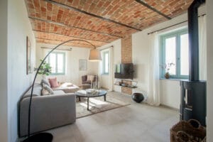 Piedmont holiday home living room interior design