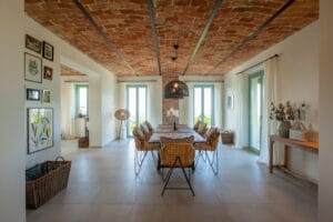 Italy holiday home dining room interior design