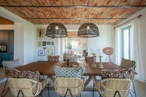 Piedmont Italy holiday home dining room Bloomingville