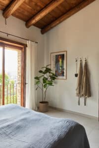 Italy Piedmont holiday home bedroom