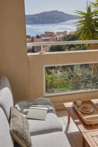 Villefranche holiday home balcony