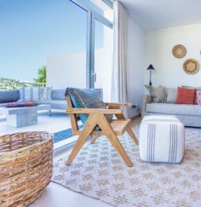 Mallorca apartment holiday home living area terrace