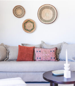 Mallorca apartment holiday home living area sofa