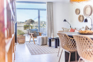 Mallorca apartment holiday home living area interior design