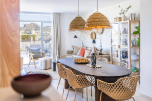 Mallorca apartment holiday home dining area