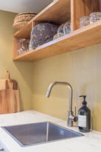 Mallorca apartment kitchen faucet sink