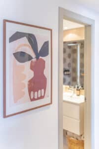 Mallorca apartment hallway interior design