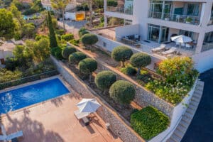 Mallorca apartment holiday home terrace pool