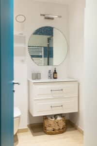 Villefranche holiday home apartment bathroom