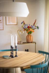 Villefranche holiday home apartment dining area