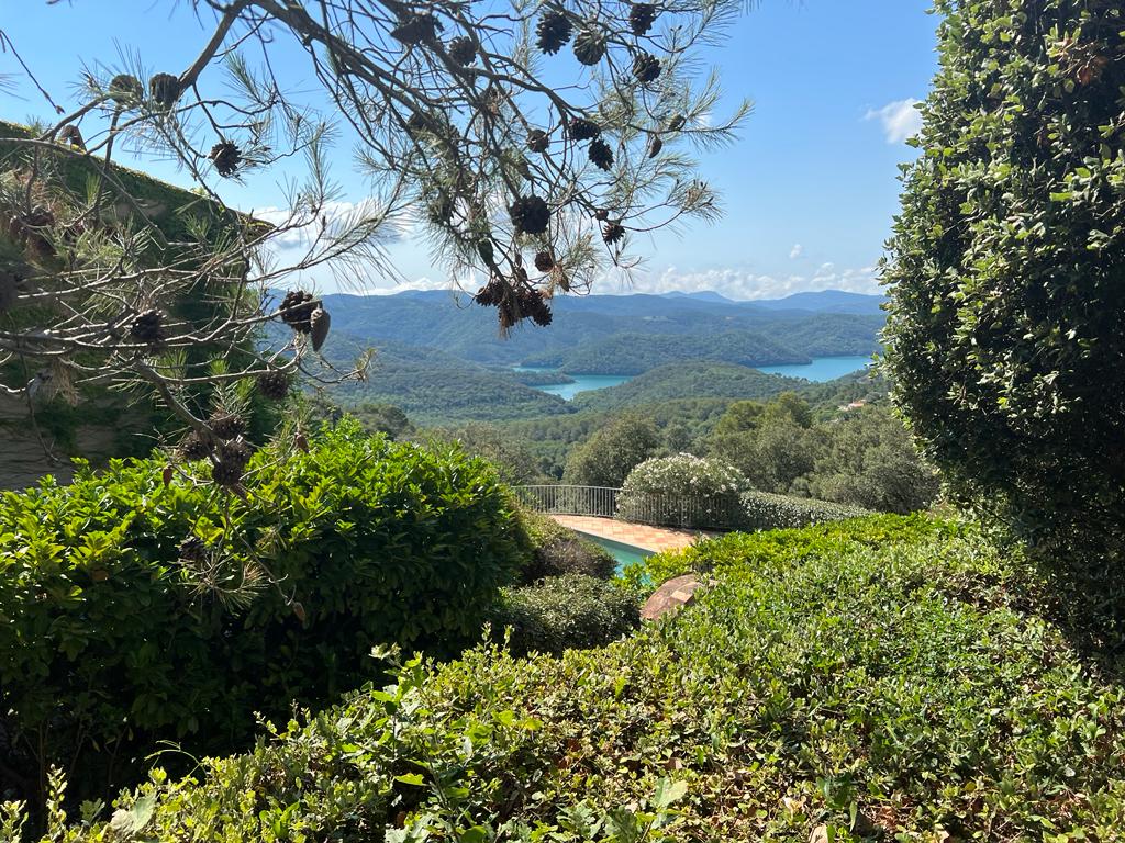 South of France villa view