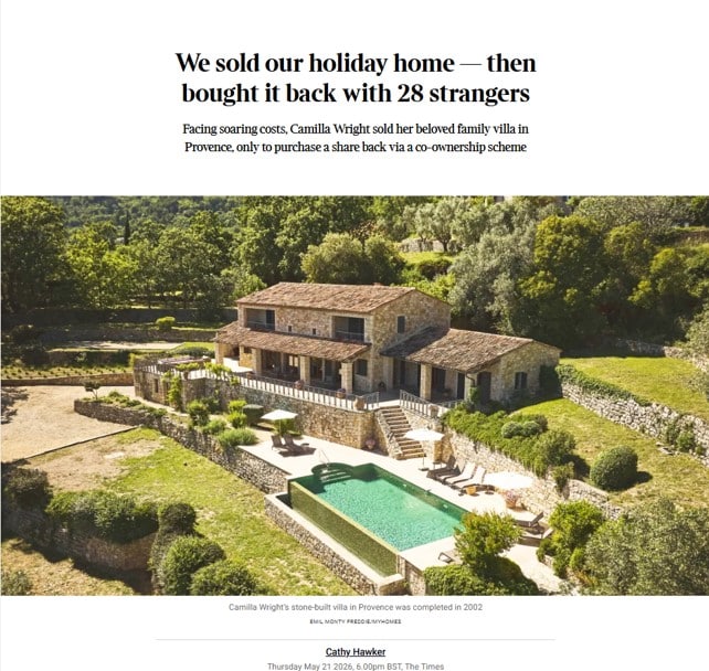 MyHomes featured in The Times