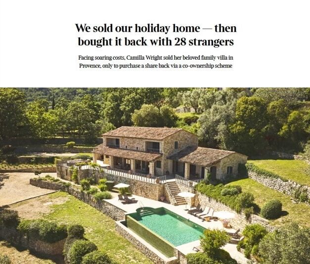 MyHomes, Provence house, The Times 